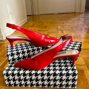 Zara Leather Heeled Shoes